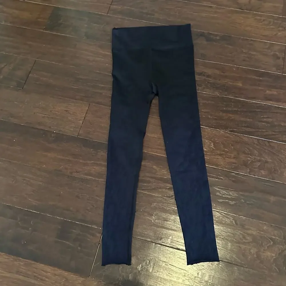 Varley Dover dip dye legging black ombré blue Yoga Active Size XXS XS